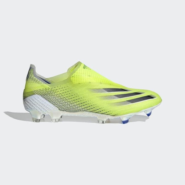 Adidas X Ghosted FG  Men's Yellow Volt  Soccer Cleats - Size 10 - New