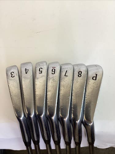 Nike Vr Pro Forged Blade Iron Set 3-PW With S400 Stiff Steel Shafts (no 9)