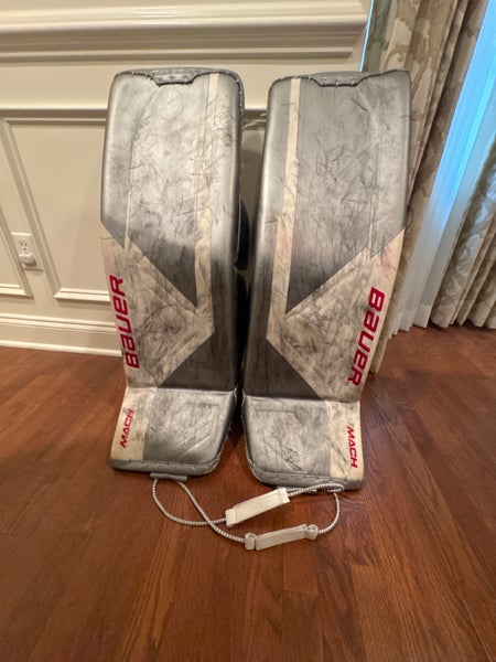 CUSTOM Bauer MACH Goalie Leg Pads Pro Stock