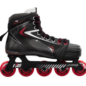 Alkali Fire 1 Inline Hockey Goalie Skates (Senior Size 12) - New