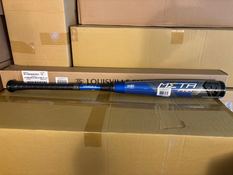 New 2020 Louisville Slugger Meta PWR BBCOR Baseball Bat - 32 Inch/29 oz.