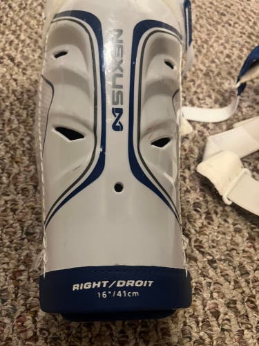 Senior Bauer Nexus 1N 16" Shin Pads (Used)