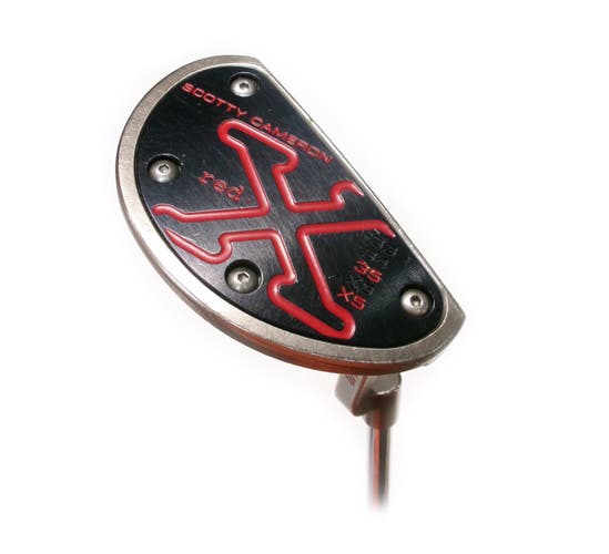 Titleist Scotty Cameron Red X5 Charcoal Mist 35" Mallet Putter