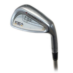 Adams Idea Pro Forged 9 Iron Steel True Temper Black Gold Stiff Flex