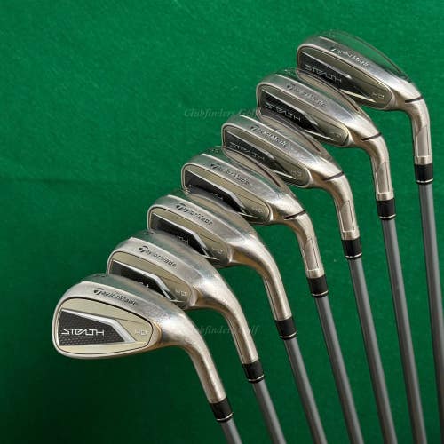TaylorMade Stealth HD 5-AW Iron Set Speeder NX 50-A Graphite Seniors