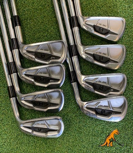 Cleveland 588TC PW-3 Iron Set Thompson Dynamic Gold X 100 Shafts Right Handed