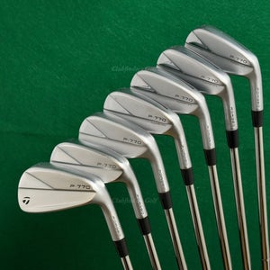 TayorMade P-770 Forged 2023 4-PW Iron Set DG Tour Issue X100 Steel Extra Stiff