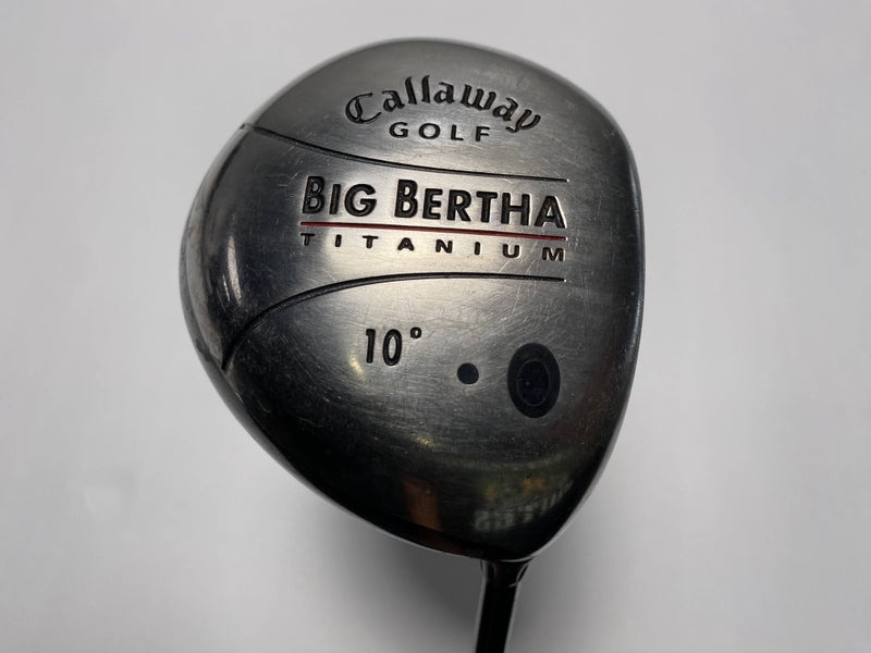 Callaway Big Bertha Titanium Driver 10* RCH 65w 65g Regular Graphite Mens RH