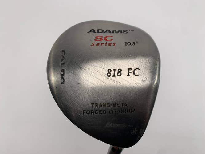 Adams SC 818FC Driver 10.5* SuperShaft Regular Graphite Mens RH