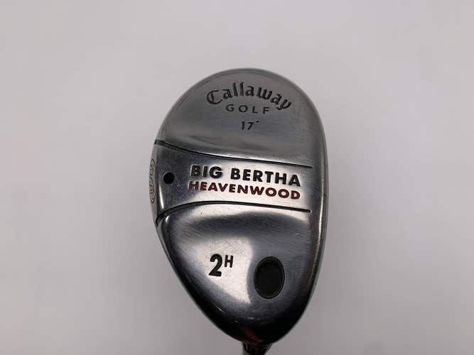 Callaway Big Bertha Heavenwood 2 Hybrid 17* Big Bertha Uniflex Steel Mens RH