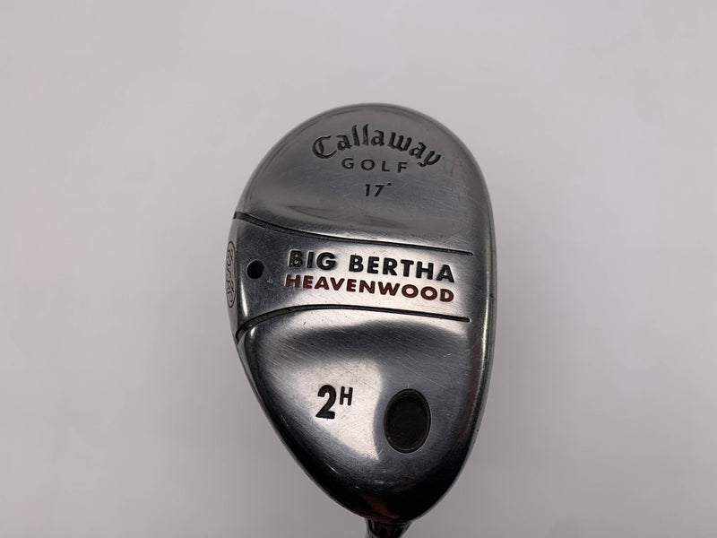 Callaway Big Bertha Heavenwood 2 Hybrid 17* Big Bertha Uniflex Steel Mens RH