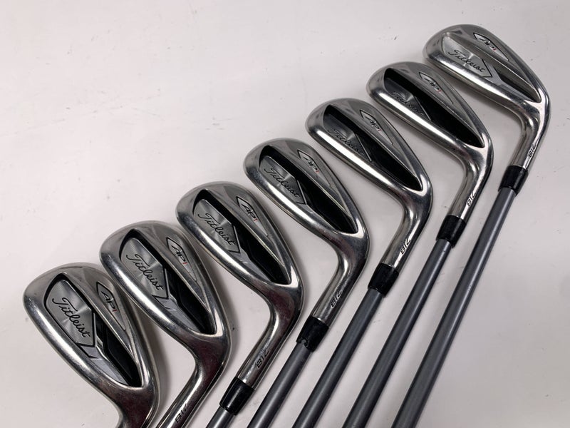 Titleist 718 AP1 Iron Set 5-PW+GW Kuro Kage Silver TiNi Regular Graphite Mens RH