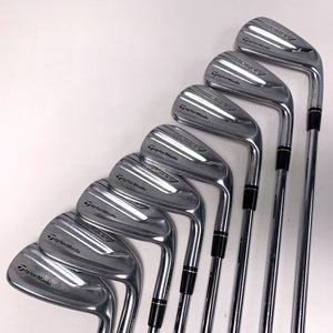 TaylorMade P790 2017 Iron Set 4-PW+AW NS Pro 950 GH Stiff Steel Mens RH
