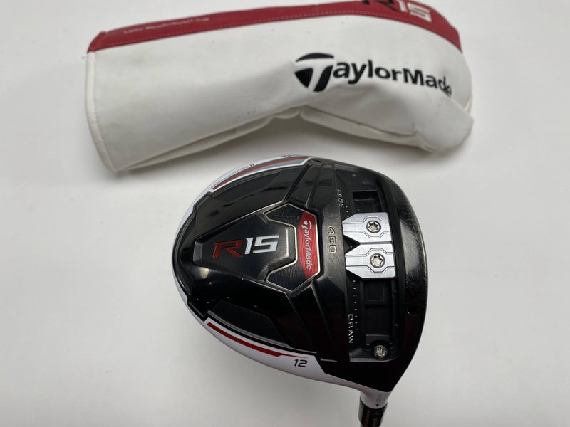 TaylorMade R15 Driver 12* Fujikura Speeder 57 Evolution 57g Stiff RH HC