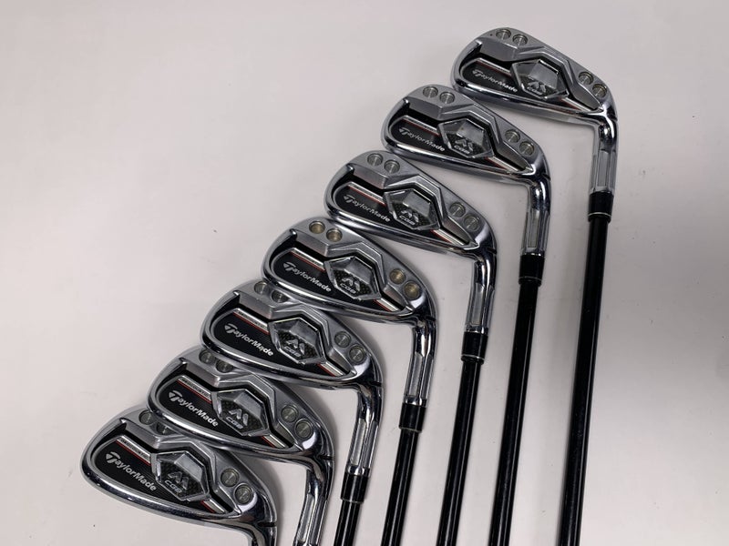 TaylorMade M CGB Iron Set 5-PW+AW Fujikura Atmos 5A Senior Graphite Mens RH