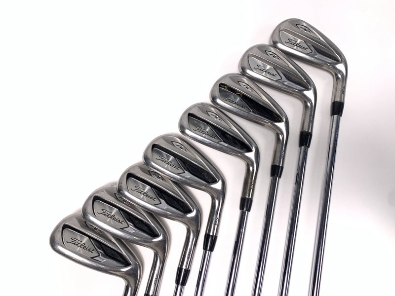 Titleist 718 AP1 Iron Set 4-PW+GW True Temper AMT Red R300 Regular Steel Mens RH