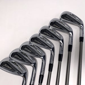 Titleist 716 AP2 Iron Set 4-PW AeroTech SteelFiber i95 Stiff Graphite Mens RH