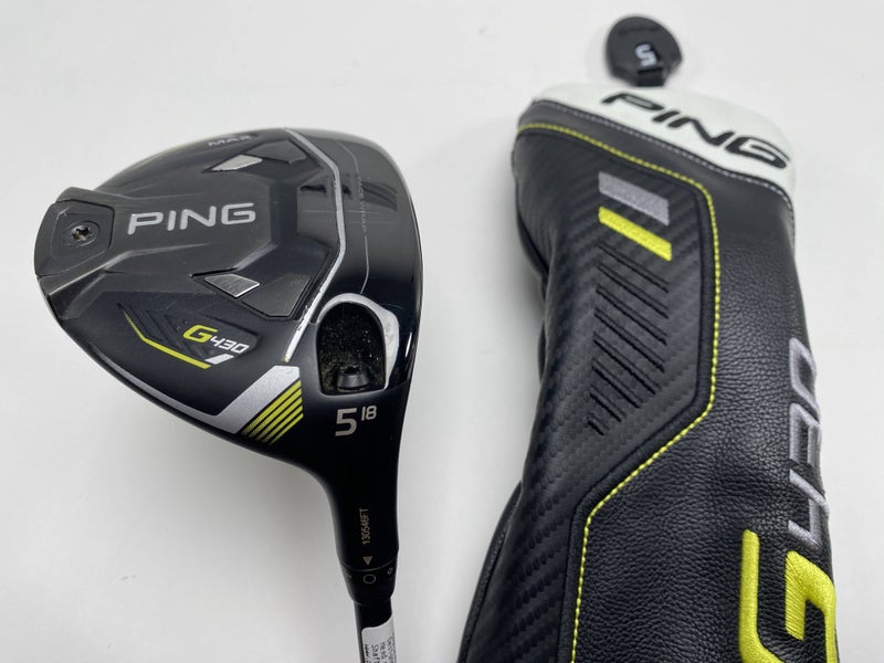 Ping G430 Max 5 Fairway Wood 18* Alta CB Soft Regular 65g Senior RH HC