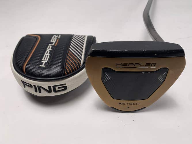 Ping Heppler Ketsch Putter 33" Black Dot Mens RH HC
