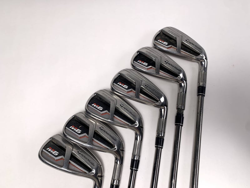 TaylorMade M6 Iron Set 5-PW UST Mamiya Recoil ES 460 F3 Regular Graphite Mens RH