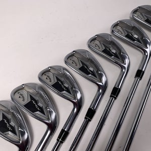 Callaway Apex 19 Iron Set 4-PW Elevate Tour VSS Pro Extra Stiff Steel Mens RH
