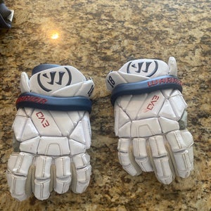 Warrior EVO QX Lacrosse Gloves Large (Used)