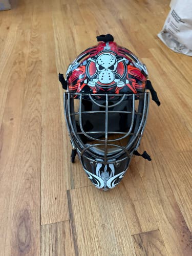 Franklin Skull Design Street Goalie Mask