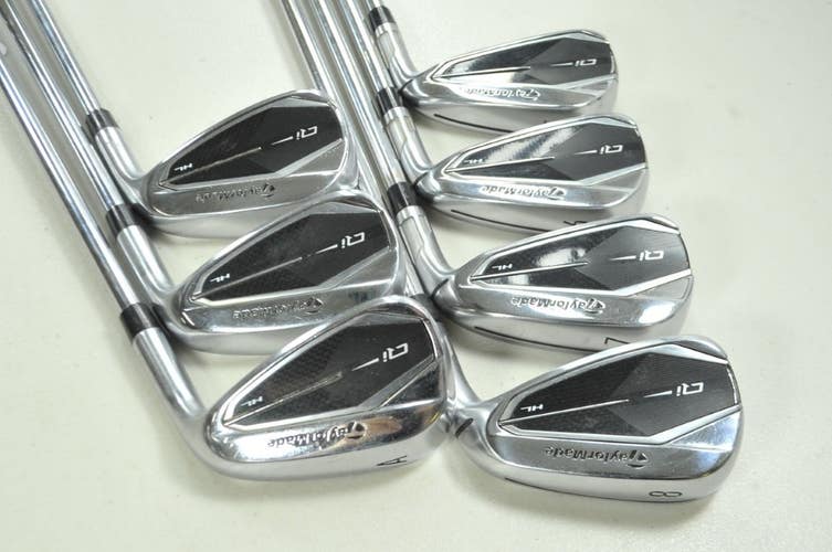 TaylorMade Qi HL 5-PW,AW Iron Set Regular Flex Right KBS MAX Lite Steel # 199134