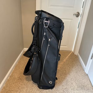 TaylorMade x Vessel Lite Lux Premium Stand Bag - Black (Used)