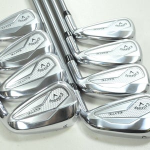 Callaway Elyte 4-PW,AW Iron Set Regular Flex RH Denali 5.5 65g Graphite # 199152