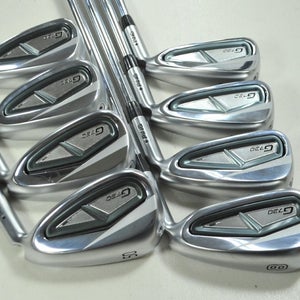 Ping G730 5-W,UW,50* Iron Set Regular Flex Right DG R300 105 Steel # 199135