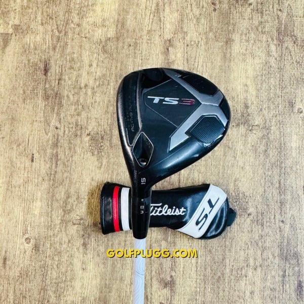 Left-Handed 3 Wood- Titleist TS3 w/ Headcover / Stiff Flex (2117)