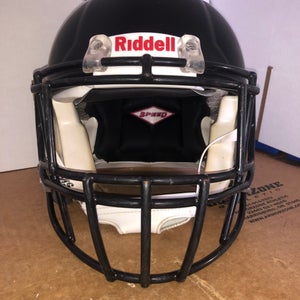 USED RIDDELL SPEED ADULT HELMET - SMALL - FLAT BLACK