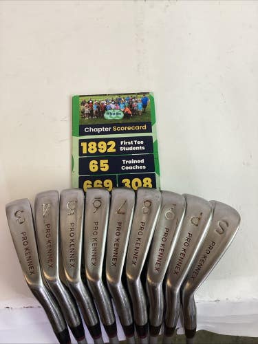 Pro Kennex Lady Destiny Iron Set 3-PW, SW With Ladies Graphite Shafts