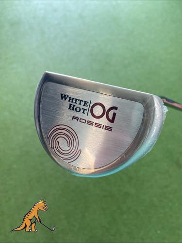 New Odyssey White Hot OG Rossie 35 Mallet Putter + HC
