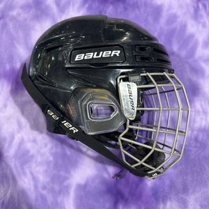 Black Small Bauer Re-Akt 75 Helmet (Used)