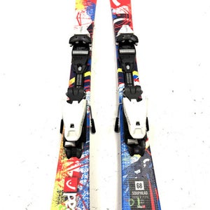 Used Head SOUPHEAD Boys DH Ski/Binding Red 118 cm 11860-S000294056