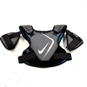 Used Nike VAPOR LT YOUTH Lacrosse Shoulder Pads Grey MD 11860-S000293963