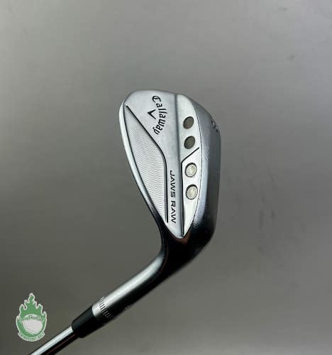 Right Handed Callaway Jaws Raw Z Grind Chrome Wedge 60*-08 X Stiff Steel Golf