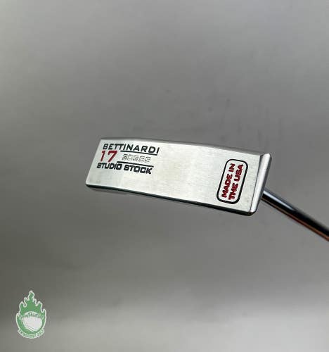 Used Right Handed Bettinardi Studio Stock 17 303SS 36" Putter Steel Golf Club