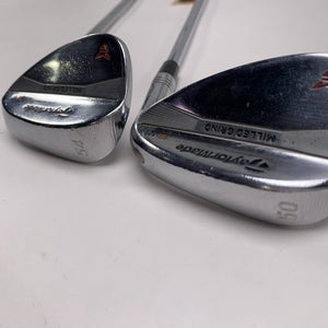 TaylorMade Milled Grind Satin Chrome Wedge Set 50* 12| 54* 11 TT DG Mens RH