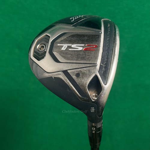 Titleist TS2 15 Fairway Wood Mitsubishi Tensei Blue AV Series 65 Graphite Stiff