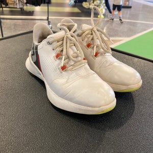 White Kid's Footjoy Fuel Golf Shoes | Size 1.0