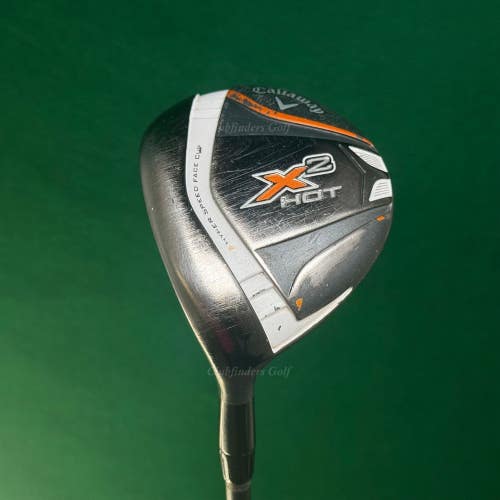 LH Callaway X2 Hot Fairway 3 Wood Aldila Tour Blue ATX60-R Graphite Regular