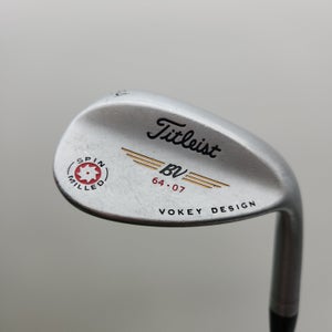 2009 TITLEIST VOKEY SPIN MILLED CHROME LOB WEDGE 64* WEDGEFLEX BV 34.5" FAIR