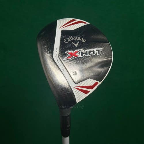 LH Callaway X Hot Fairway 3 Wood Project X PXv Graphite Stiff