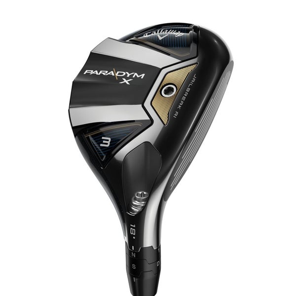 LEFT HANDED CALLAWAY 2023 PARADYM X 4 HYBRID GRAPHITE 6.0 STANDARD PROJECT X HZRDUS GEN 4 SILVER 75
