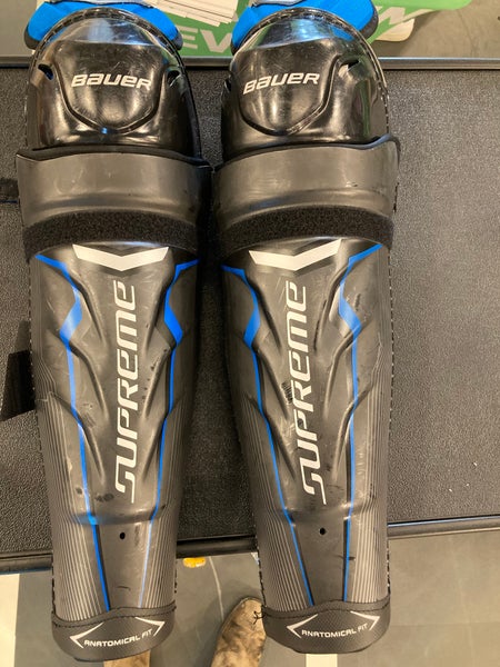 Senior Bauer Supreme One.8 Shin Pads 17" (Used)