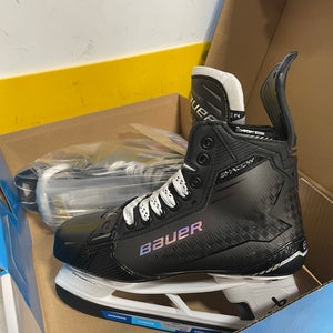 (NEW) Bauer Supreme Shadow Hockey Skates Sr 8 Fit 2