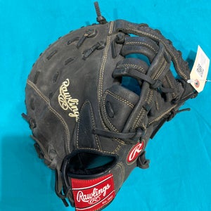 Black Rawlings Renegade RH First Base Baseball Glove 12.5" (Used)